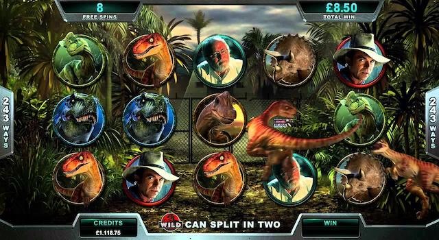 Jurassic Park слот казино клубника